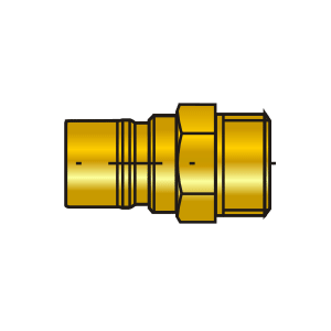 Koncovka s vnějším závitem